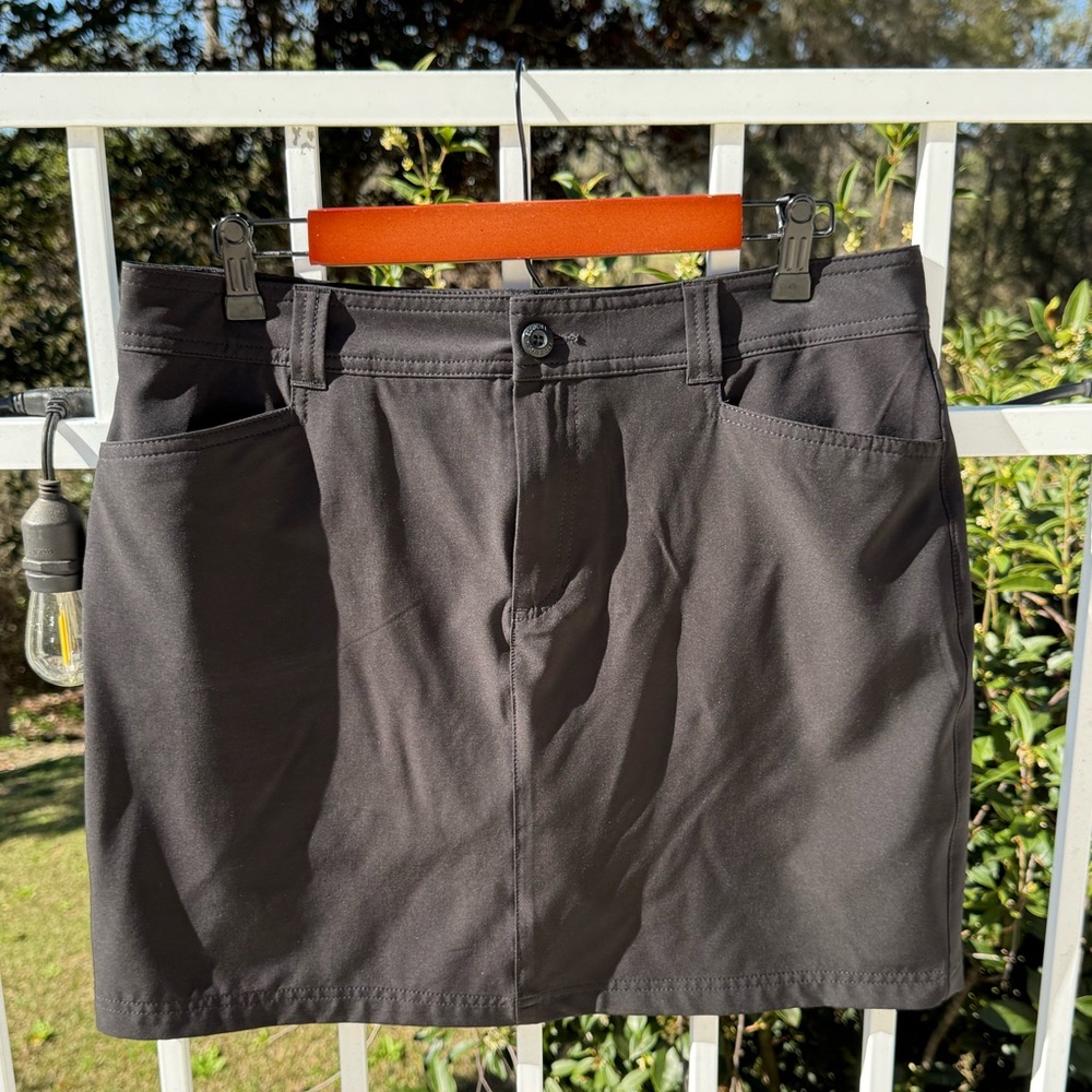 Eddie Bauer Black Golf Tennis Skort Athletic Skirt Women’s Size 10
